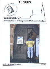 Gemeindebrief 4/2003