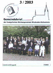 Gemeindebrief 3/2003
